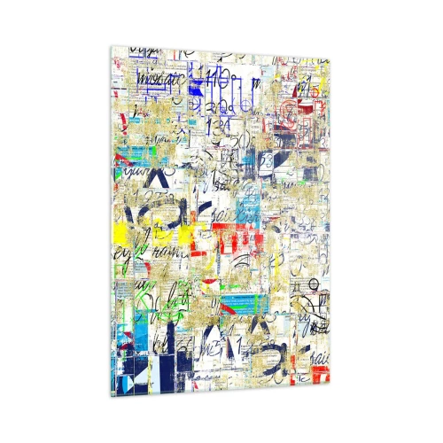Glastavla - Bild på glas - Helt enkelt gläder ögonen - 50x70 cm