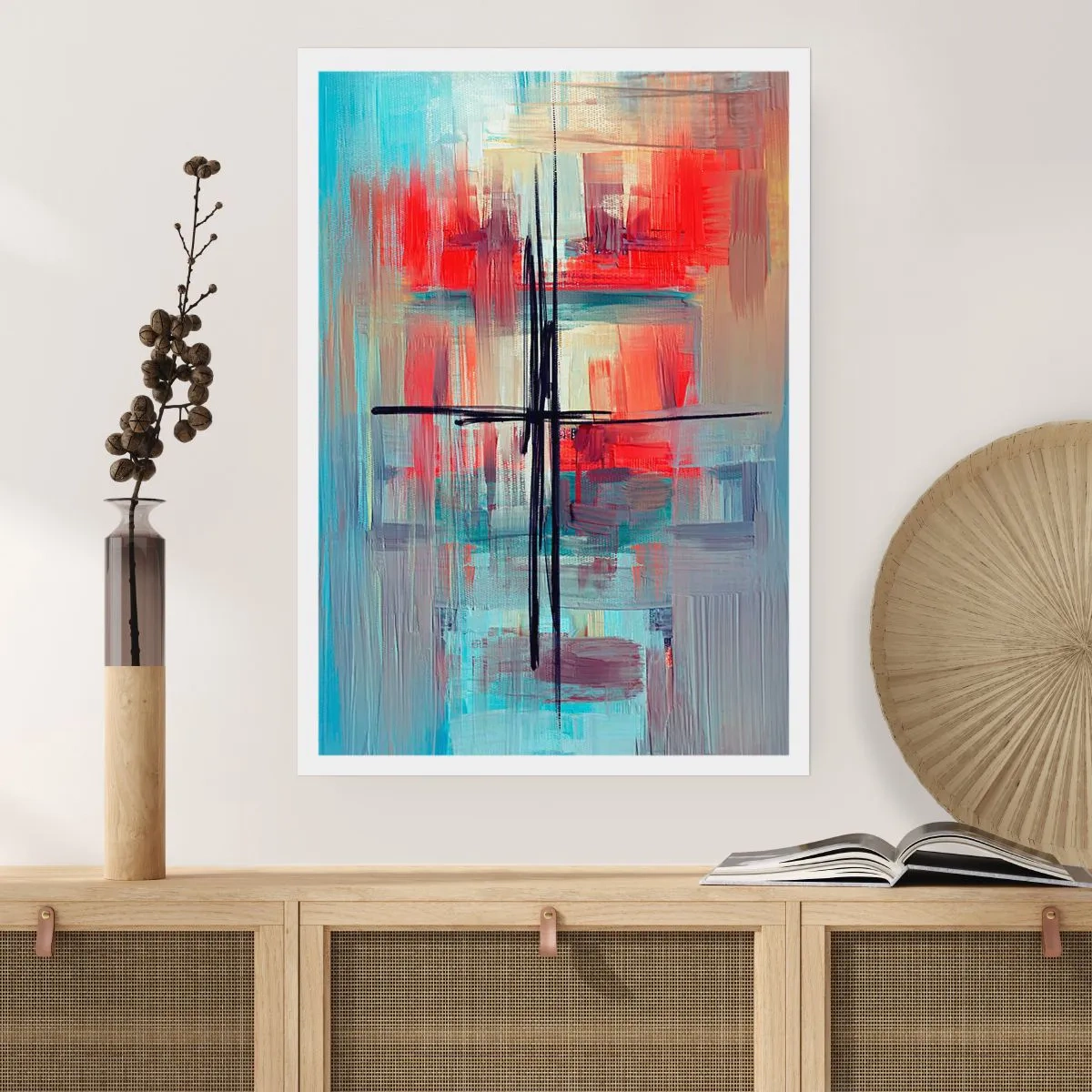 Affisch - Landskap i en okänd dimension - 61x91 cm