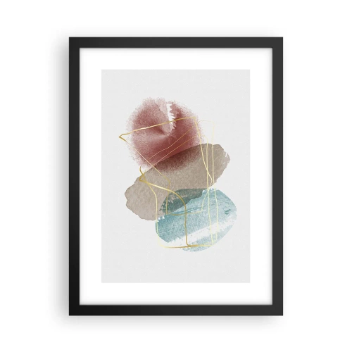 Affisch i svart ram - Rummets pärlor - 30x40 cm