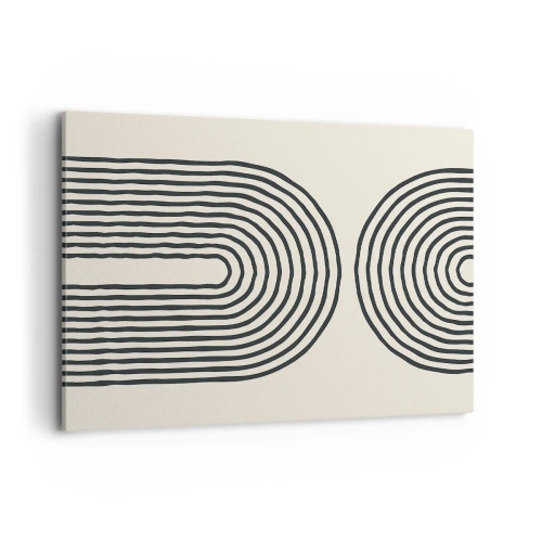 Canvastavla - Bild på duk - Om en stund... - 100x70 cm