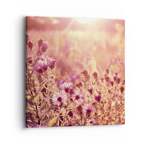 Canvastavla - Bild på duk - Innan sommaren går bort - 40x40 cm