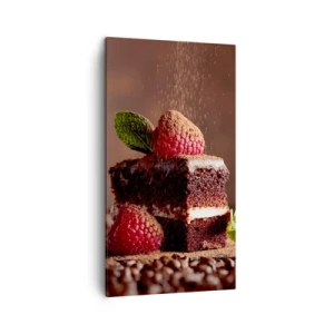 Canvastavla - Bild på duk - Livet är ljuvt - 45x80 cm