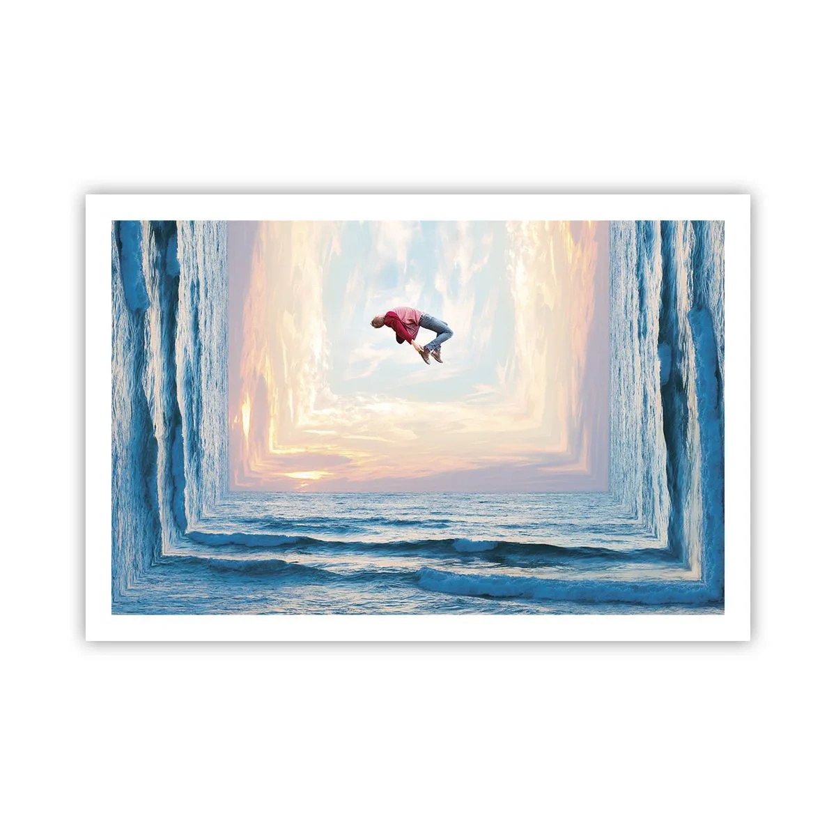 Affisch - Till en annan dimension - 91x61 cm