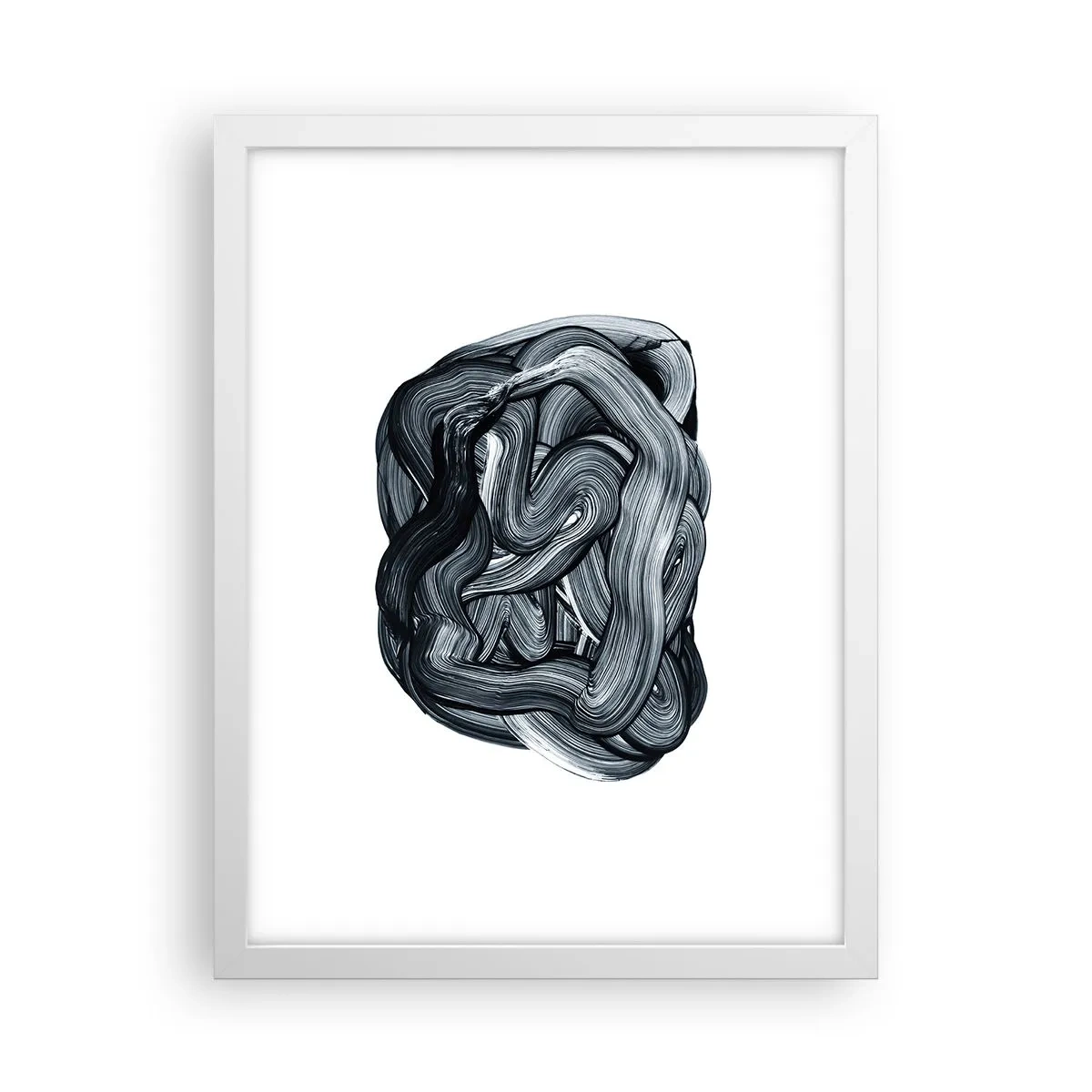 Affisch i vit ram - Det är inte så enkelt - 30x40 cm