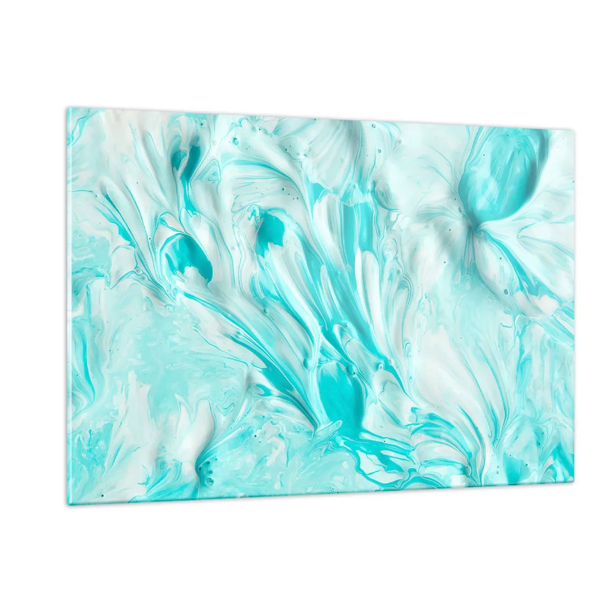 Glastavla - Bild på glas - Alltid tillsammans - 120x80 cm