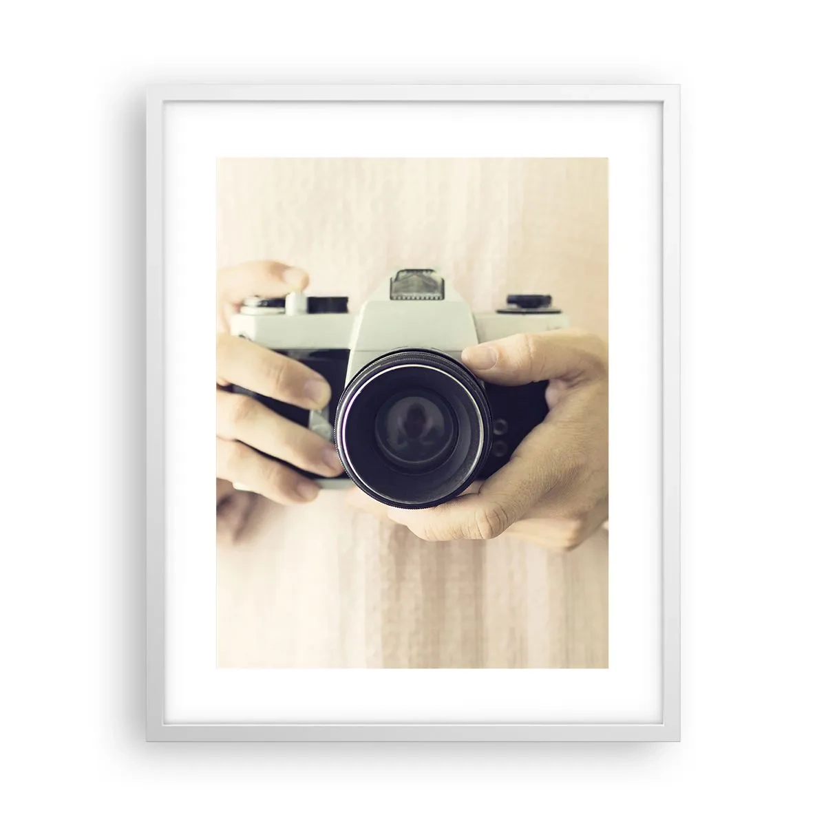 Affisch i vit ram - För att veta mer... - 40x50 cm