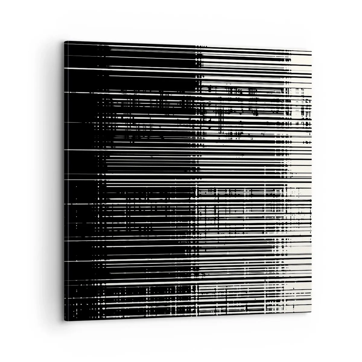 Canvastavla - Bild på duk - Vågor och vibrationer - 60x60 cm