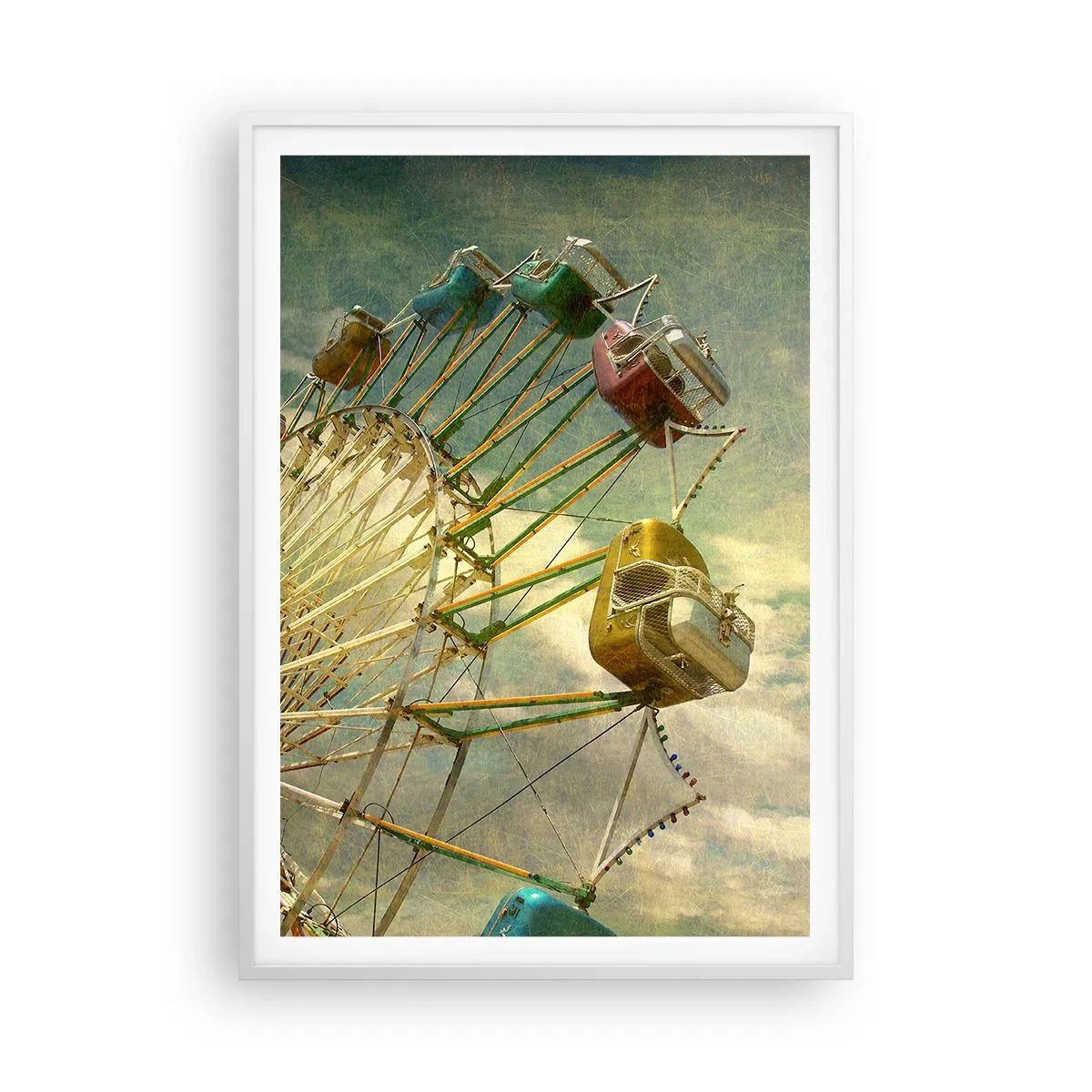 Affisch i vit ram - Kommer att bli, kommer att bli kul.... - 70x100 cm