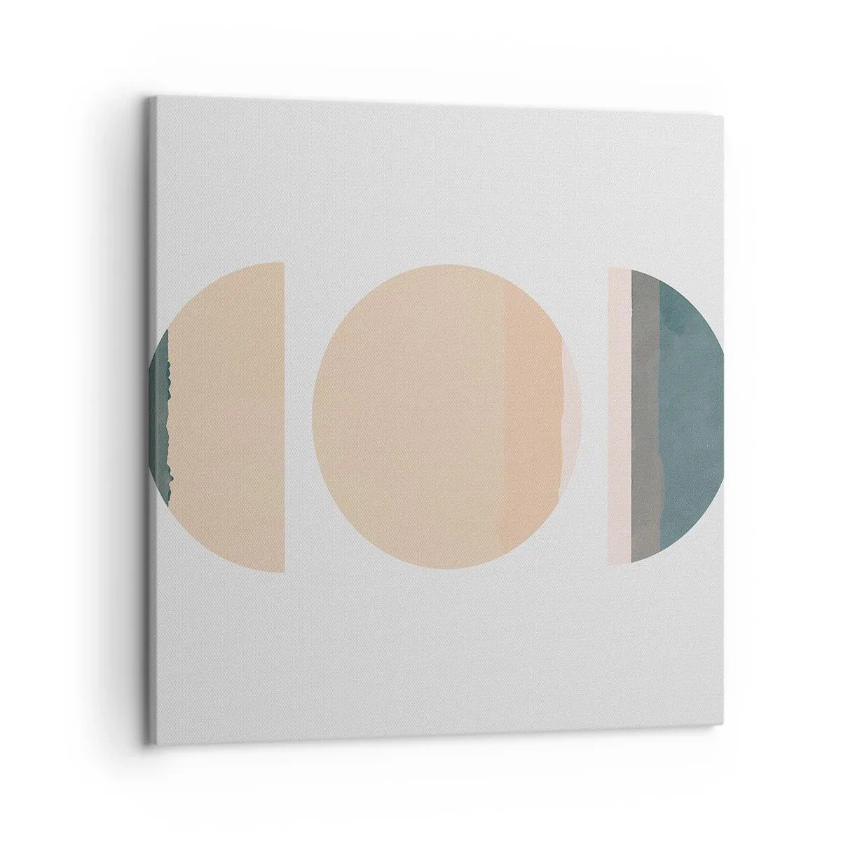 Canvastavla - Bild på duk - Hjul efter hjul - 50x50 cm