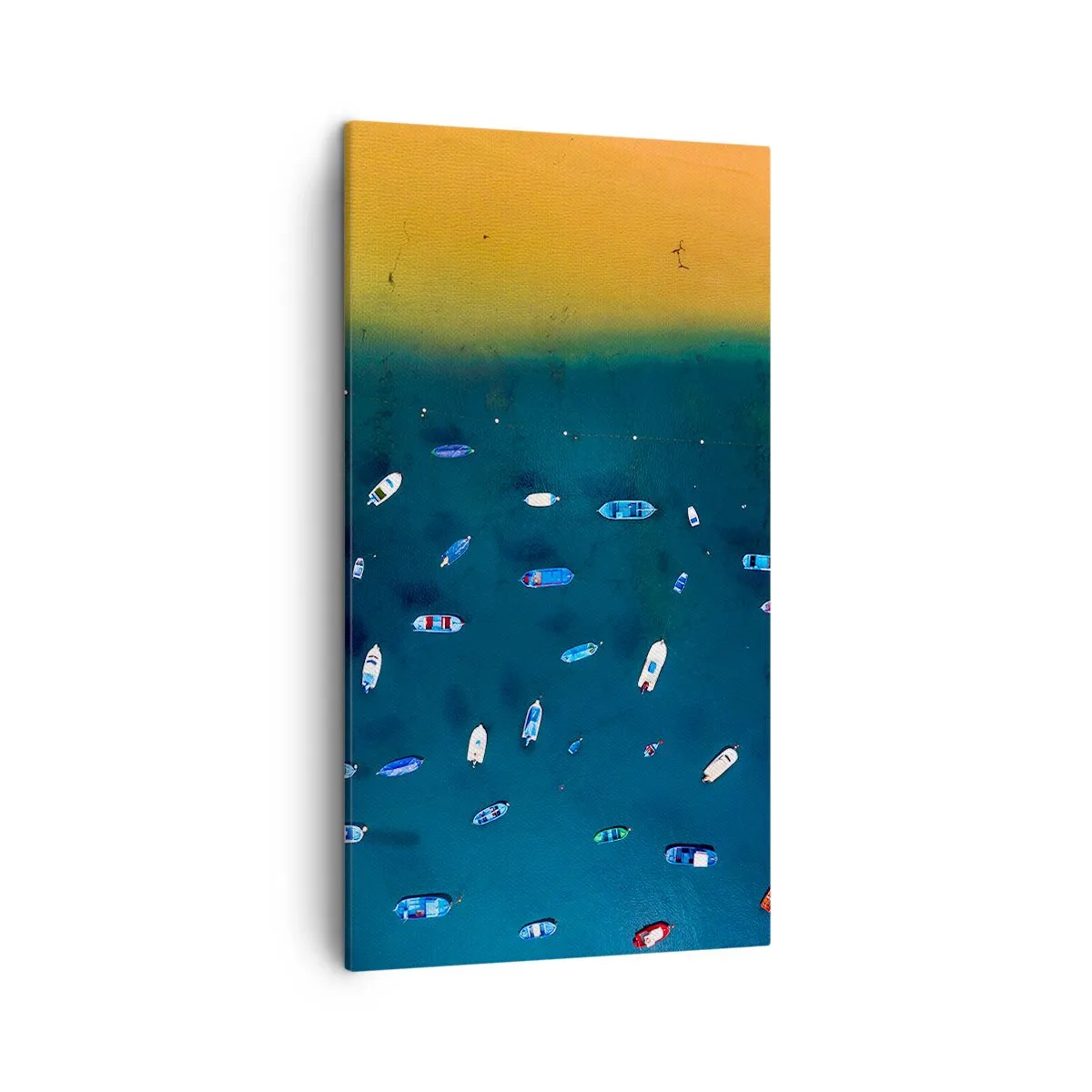 Canvastavla - Bild på duk - Ett semesterspel - 45x80 cm