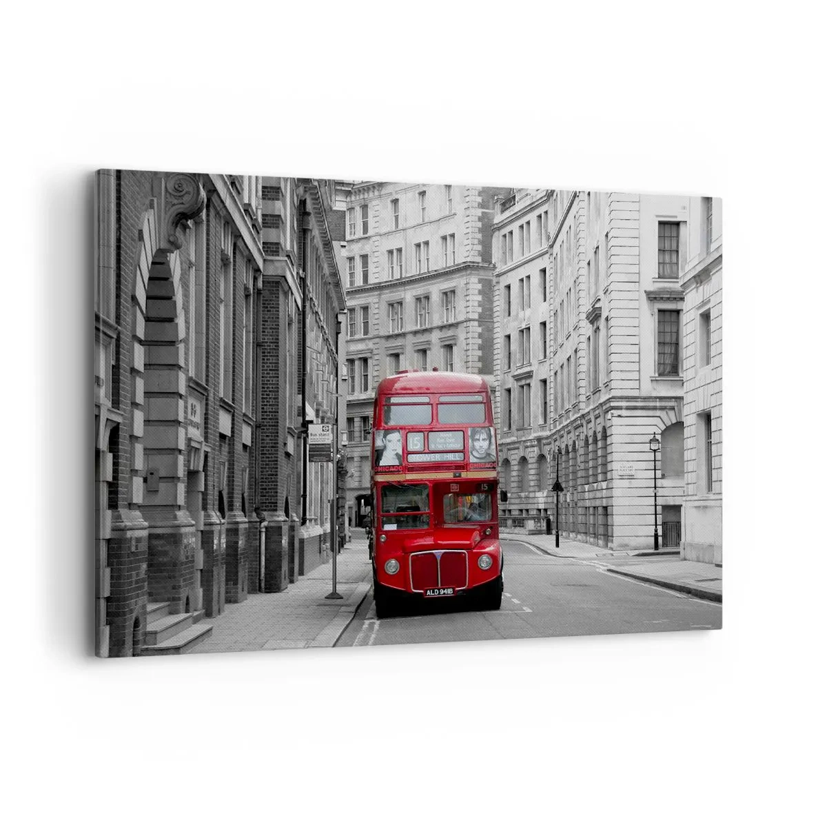 Canvastavla - Bild på duk - Vardagen behöver inte vara grå - 100x70 cm