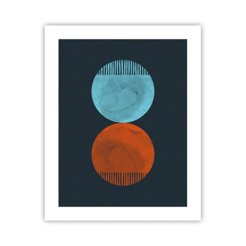Affisch - Endast geometri? - 40x50 cm