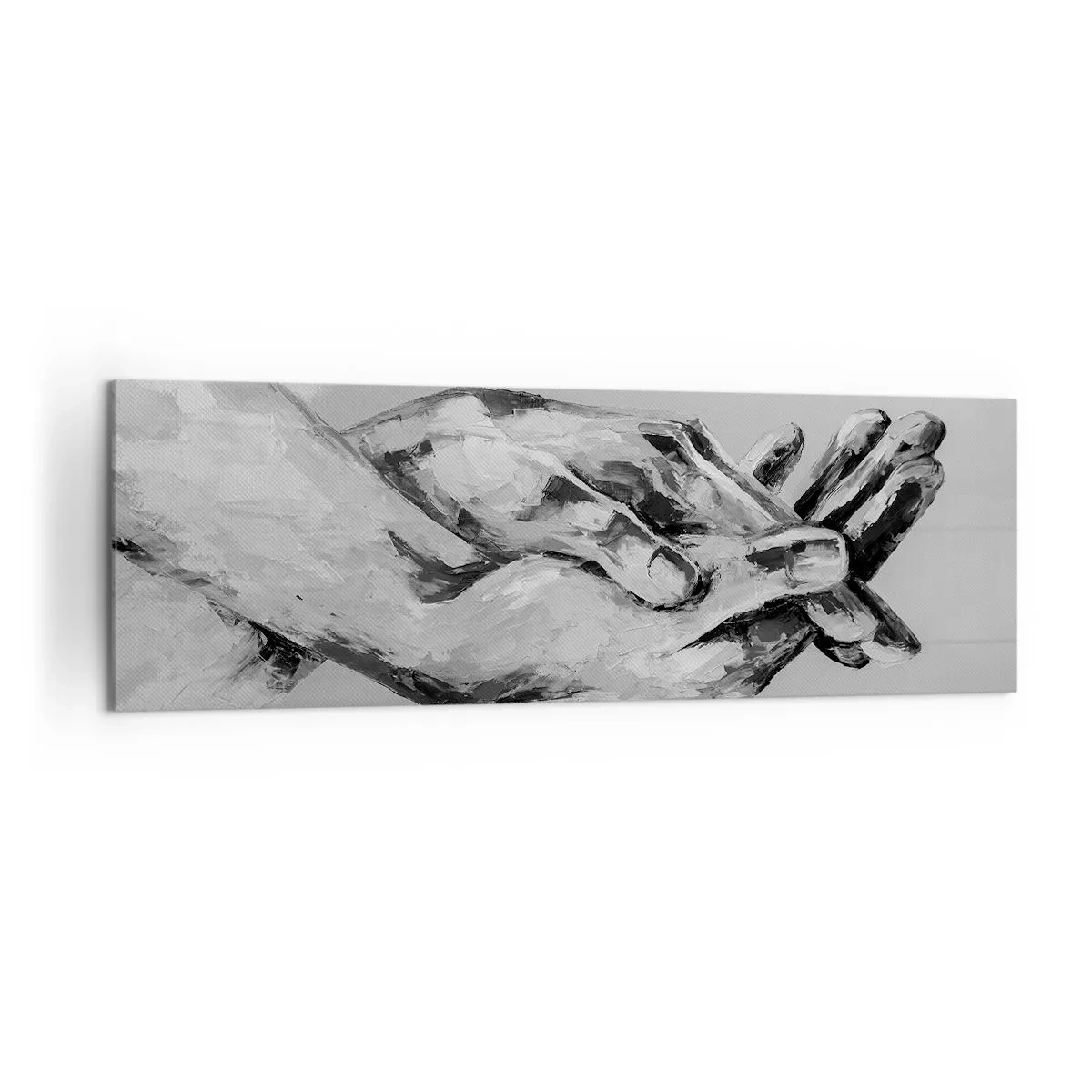 Canvastavla - Bild på duk - Början... - 160x50 cm