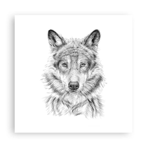 Affisch - En född ledare - 60x60 cm