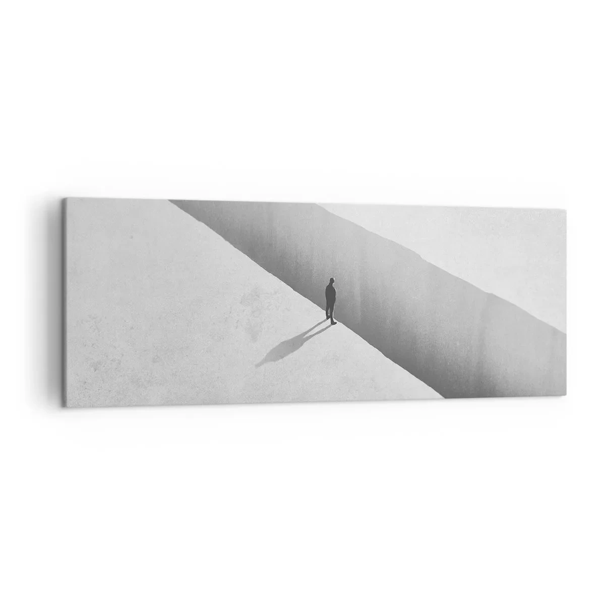 Canvastavla - Bild på duk - Tydligt mål - 140x50 cm