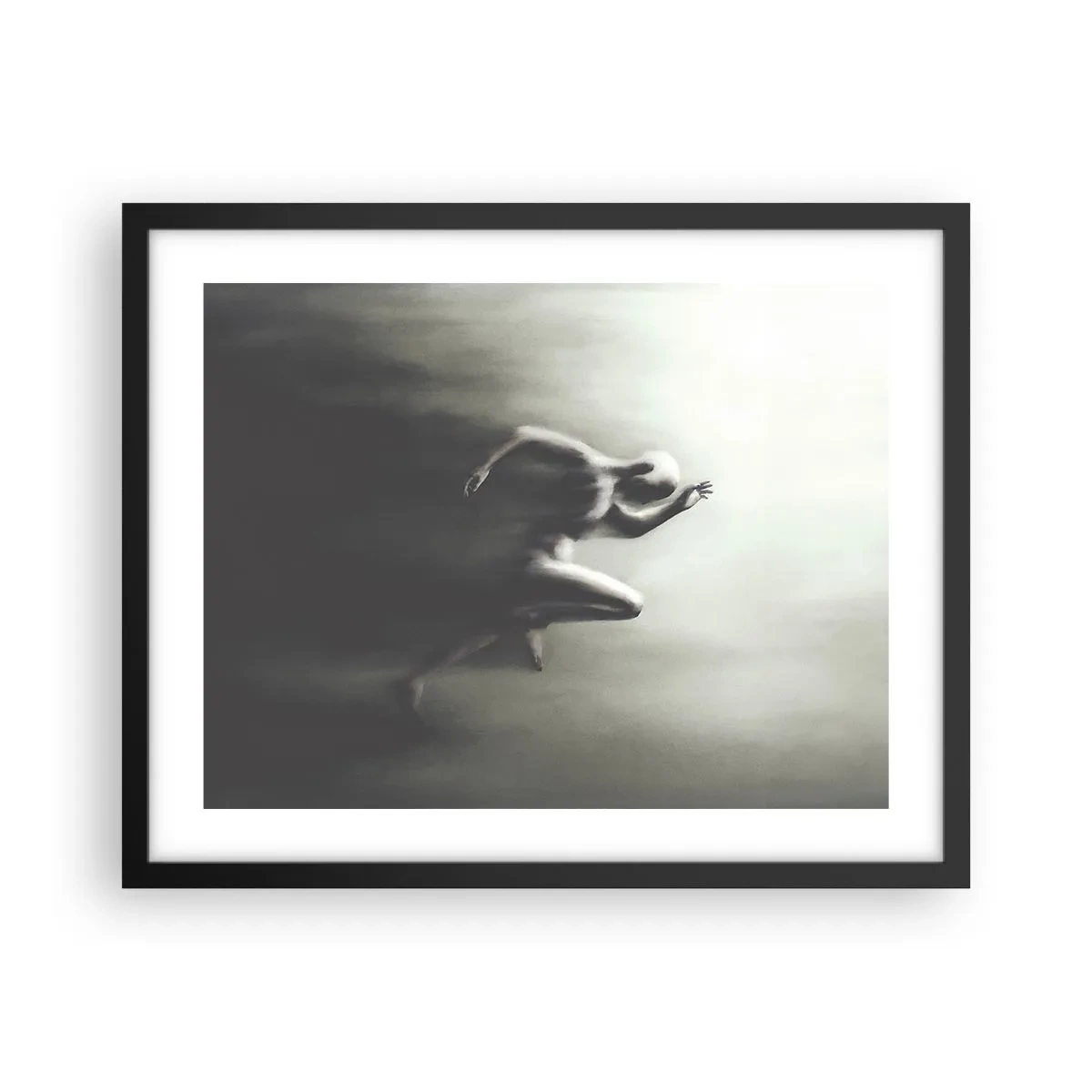 Affisch i svart ram - Omöjlig att stoppa - 50x40 cm