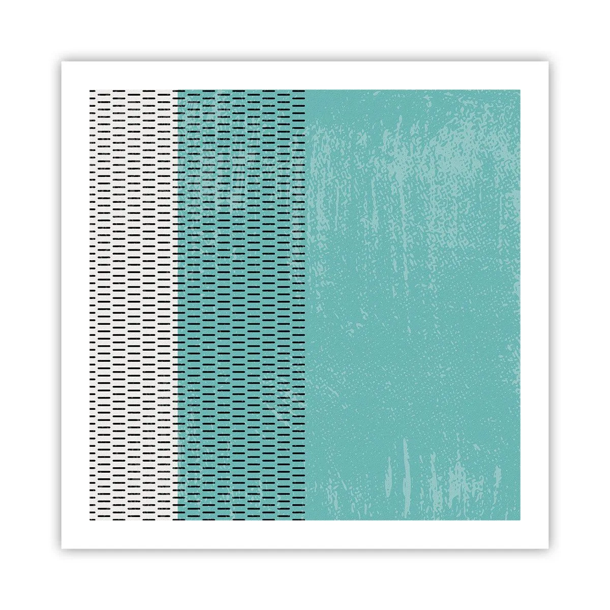 Affisch - Balanserad komposition - 60x60 cm