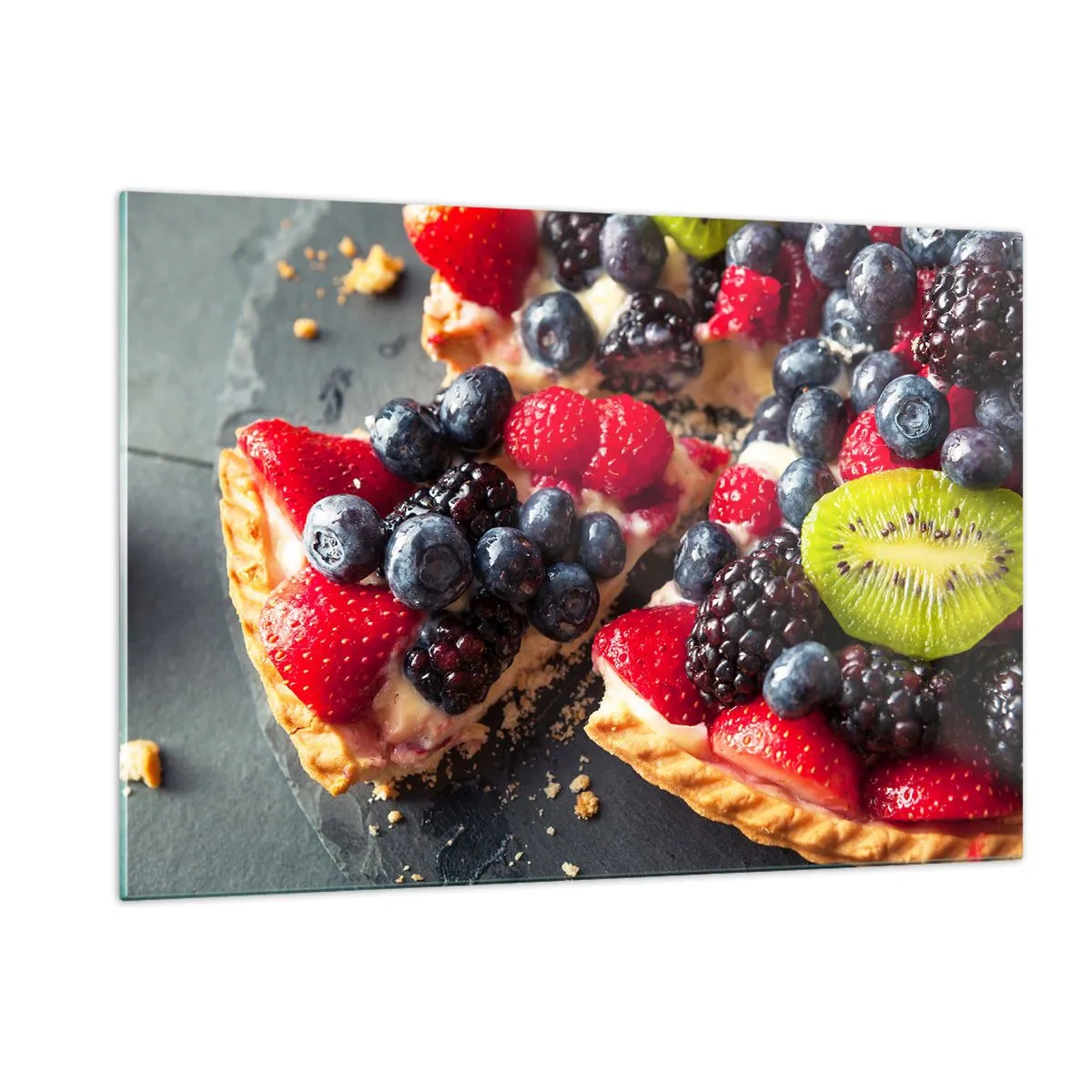 Glastavla - Bild på glas - Dolce vita! - 120x80 cm