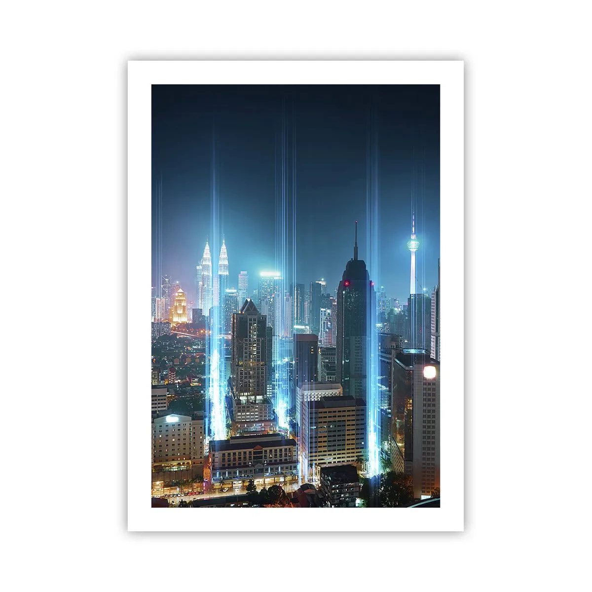 Affisch - Himmelsfärd på berlinskt sätt - 50x70 cm