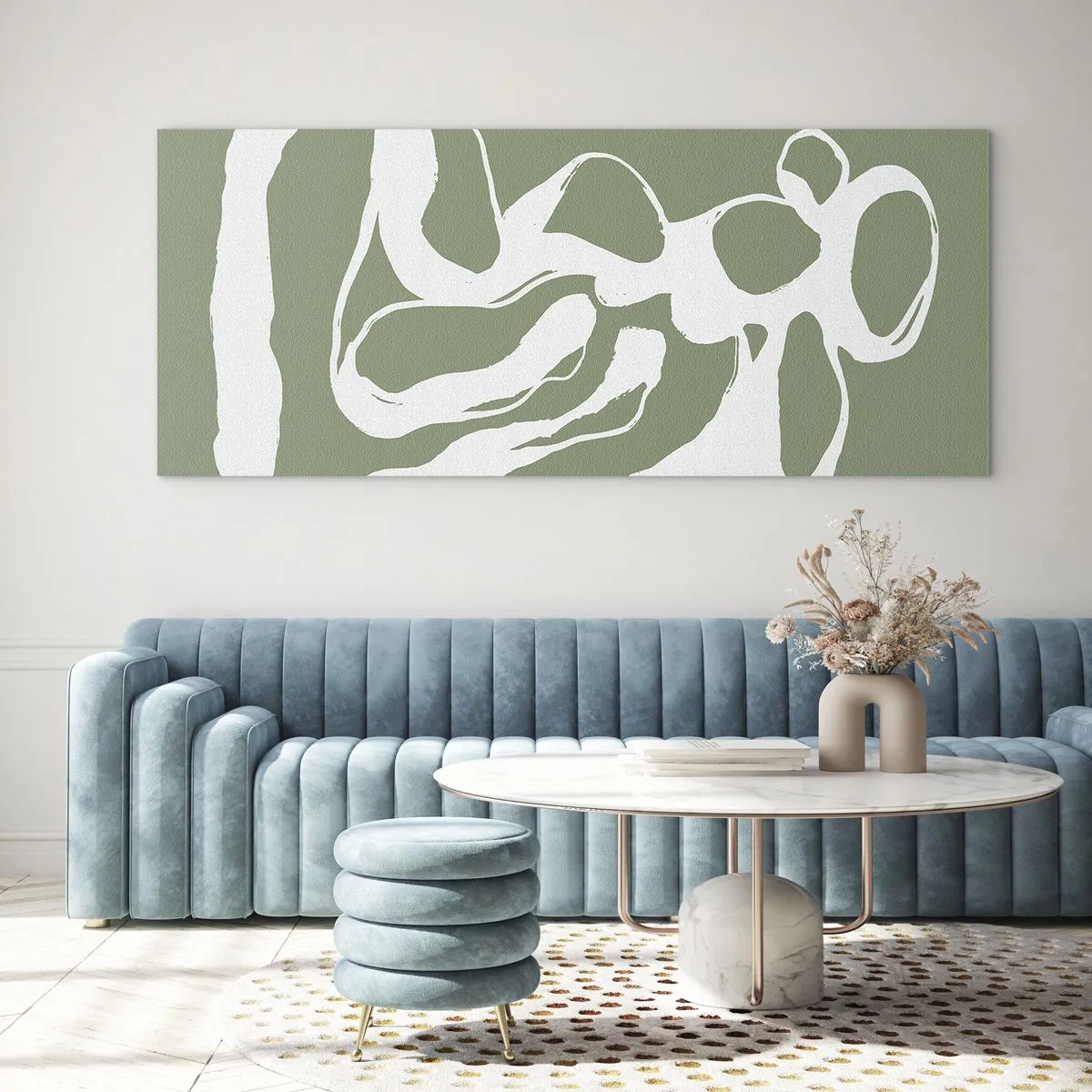 Glastavla - Bild på glas - Rymdens kallelse - 120x50 cm