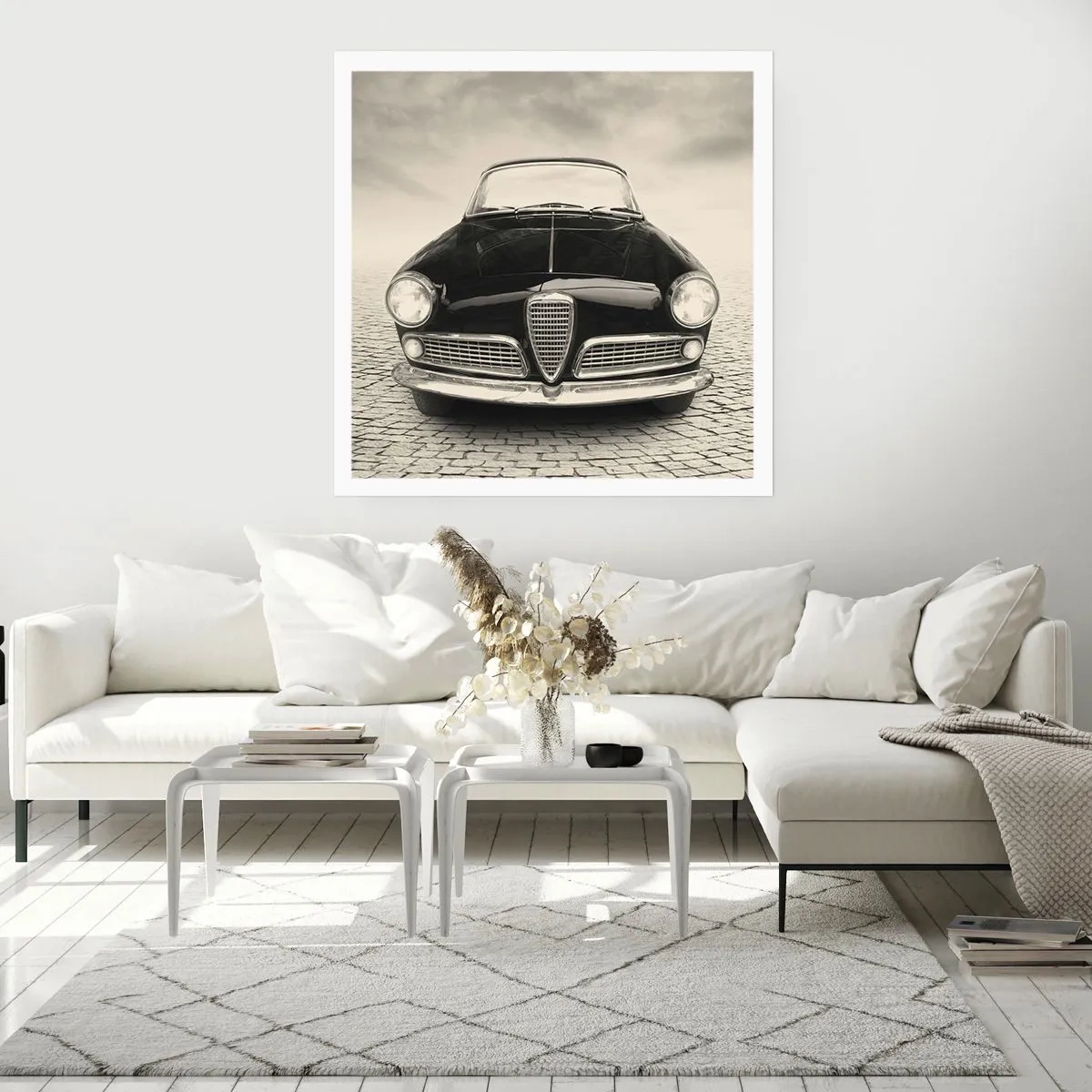 Affisch - Hur kan man inte älska mig? - 40x40 cm