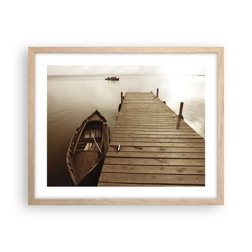 Affisch i ram av ljusek - Stora lugnet - 50x40 cm