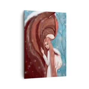 Canvastavla - Bild på duk - Välkommen till sagan - 70x100 cm