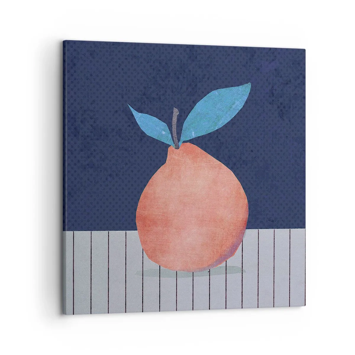 Canvastavla - Bild på duk - Konvexitet och planhet - 50x50 cm