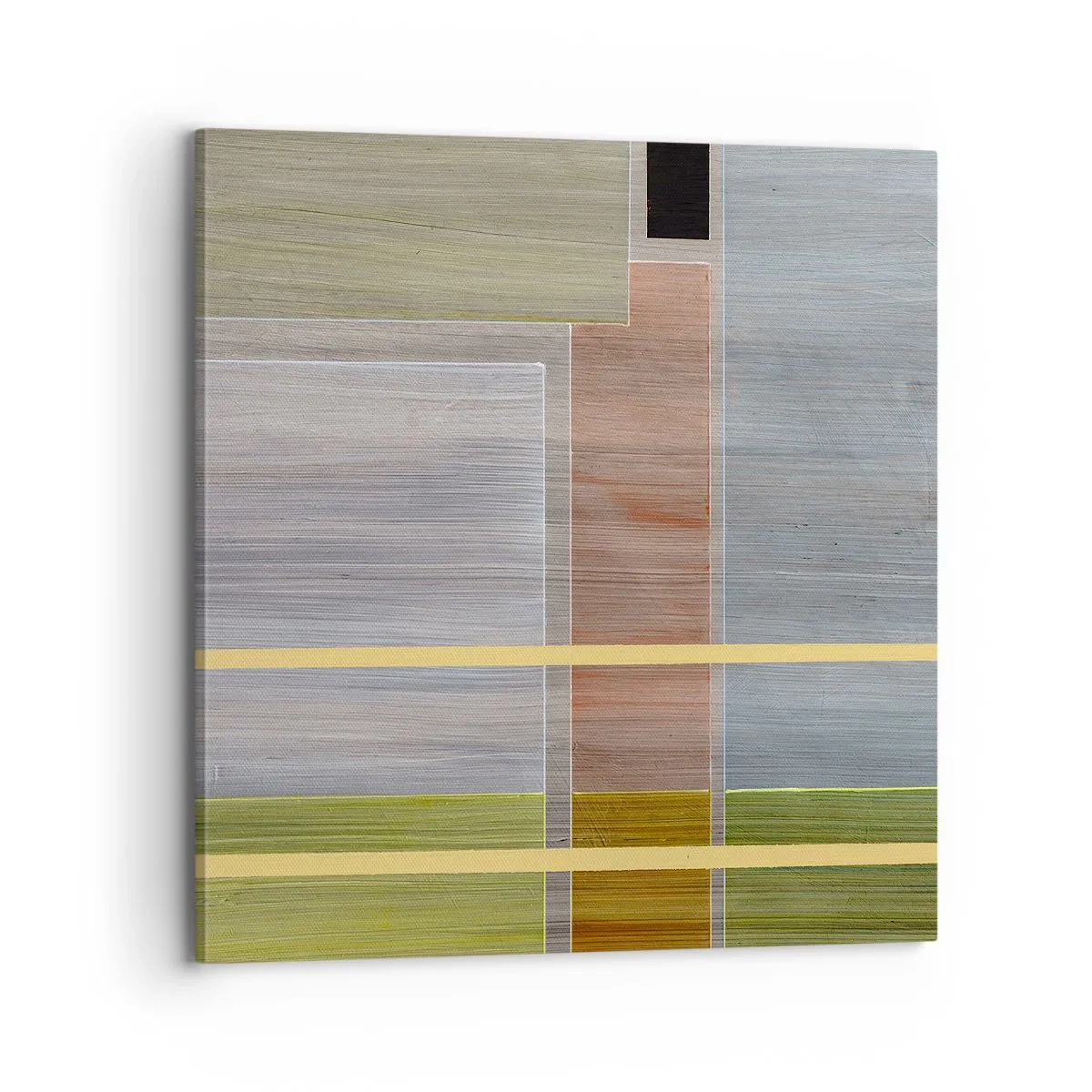 Canvastavla - Bild på duk - Rakt och lugnt - 70x70 cm