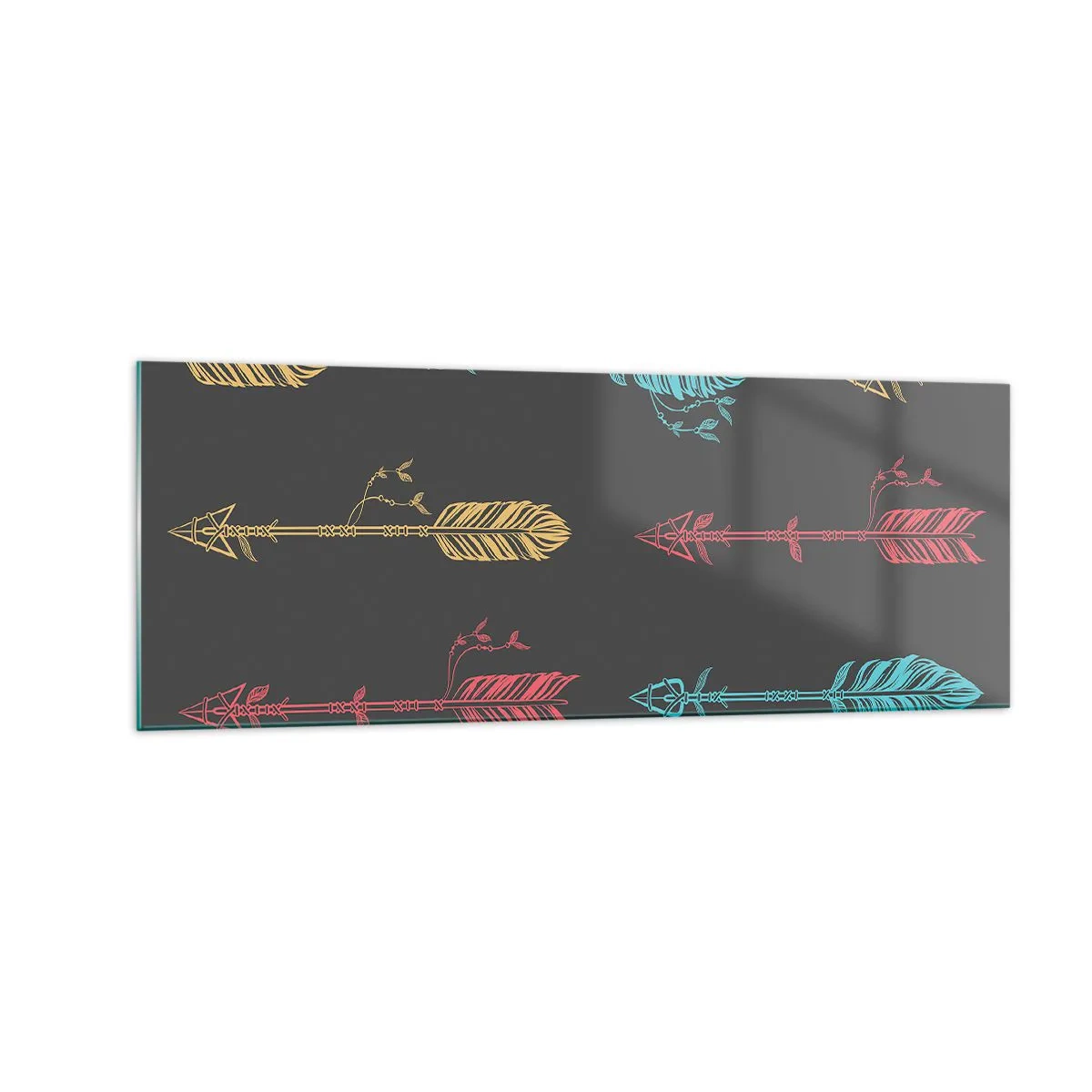 Glastavla - Bild på glas - I ordning - 140x50 cm