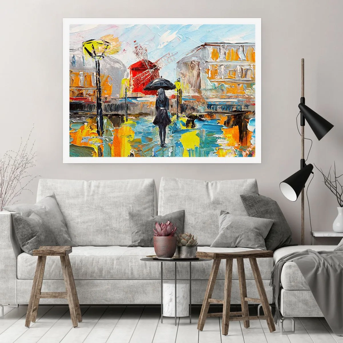 Affisch - Parislegender - 100x70 cm