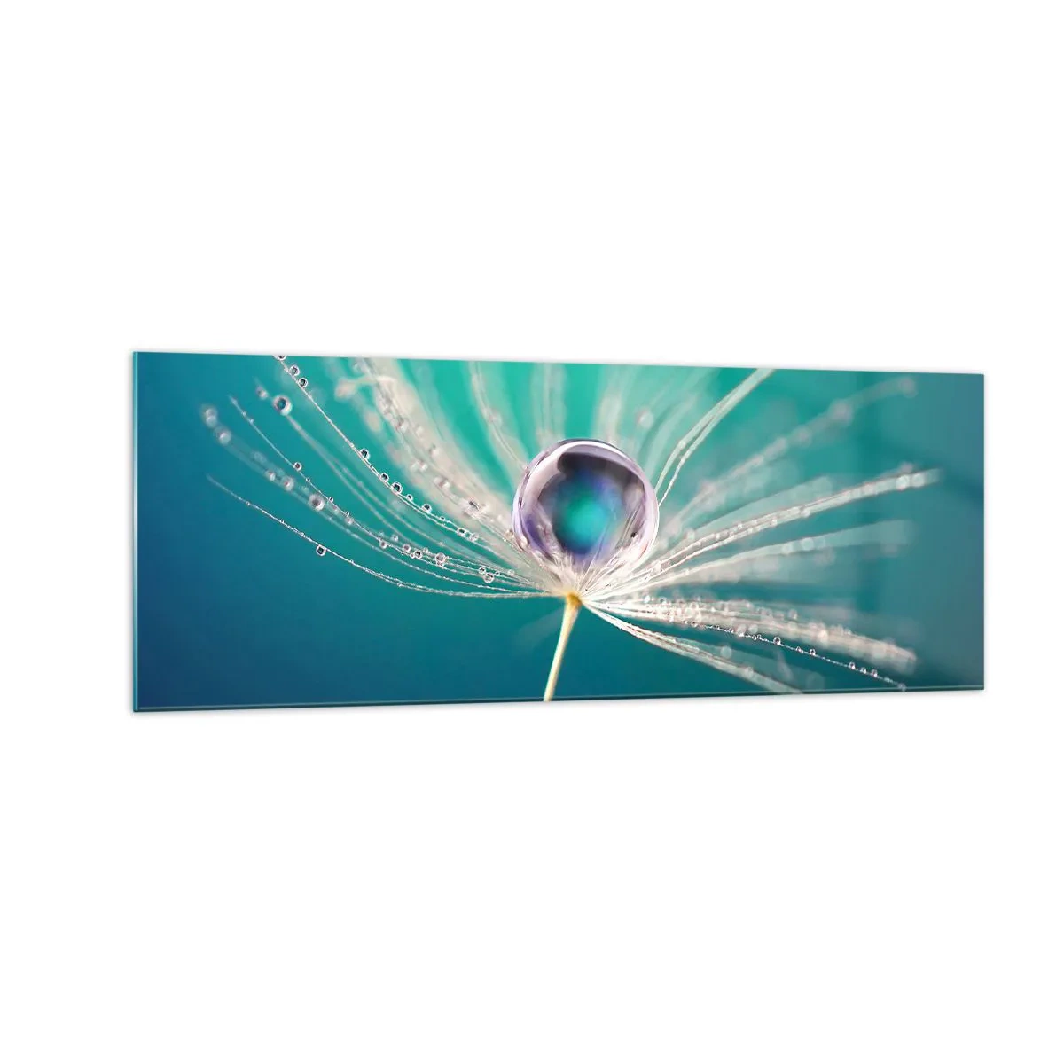 Glastavla - Bild på glas - Mystisk stund - 140x50 cm