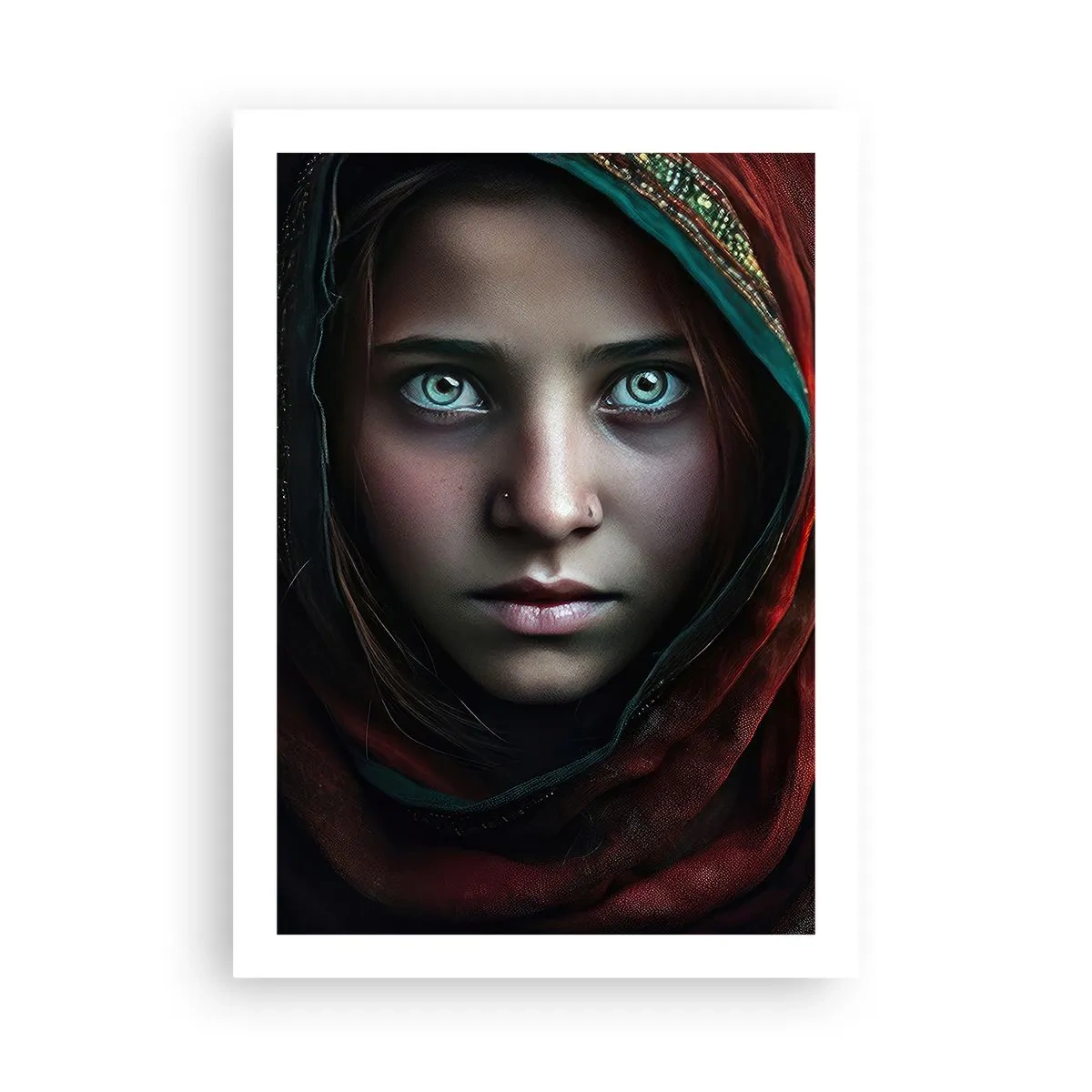 Affisch - Östlig prinsessa - 50x70 cm