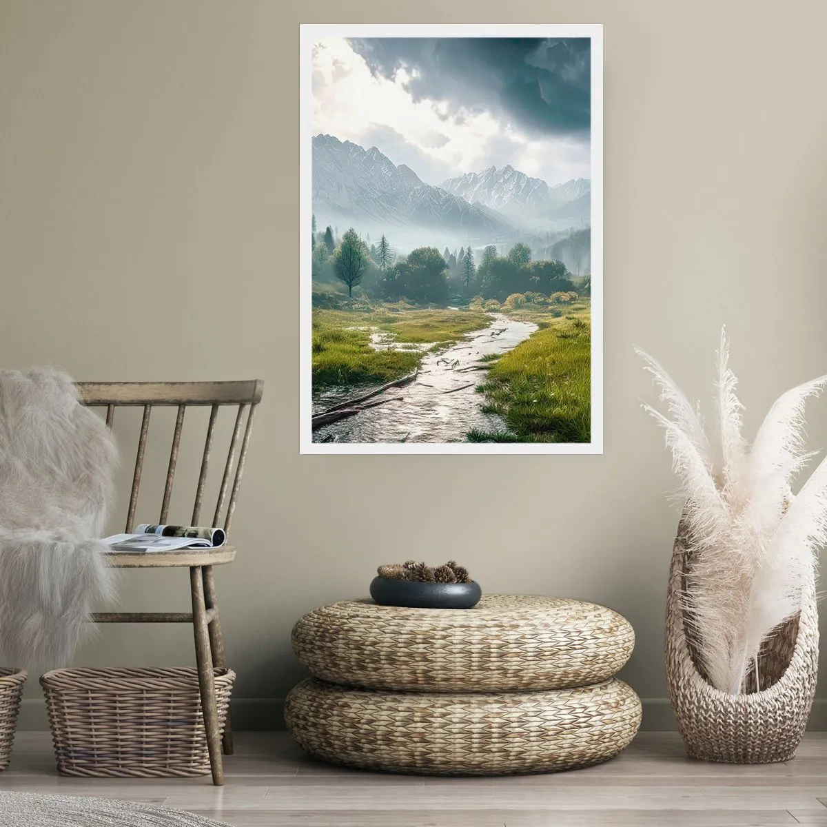 Affisch - Fram och tillbaka - 50x70 cm