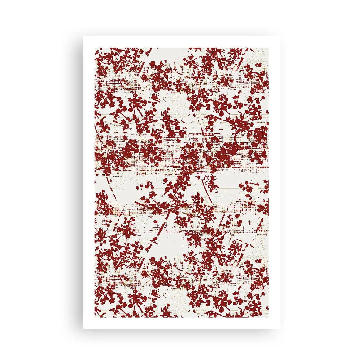 Affisch - Som en gammal percale - 61x91 cm