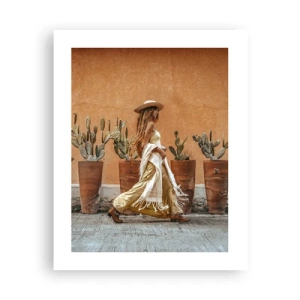 Affisch - I hippiestil - 40x50 cm