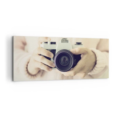 Canvastavla - Bild på duk - För att veta mer... - 120x50 cm