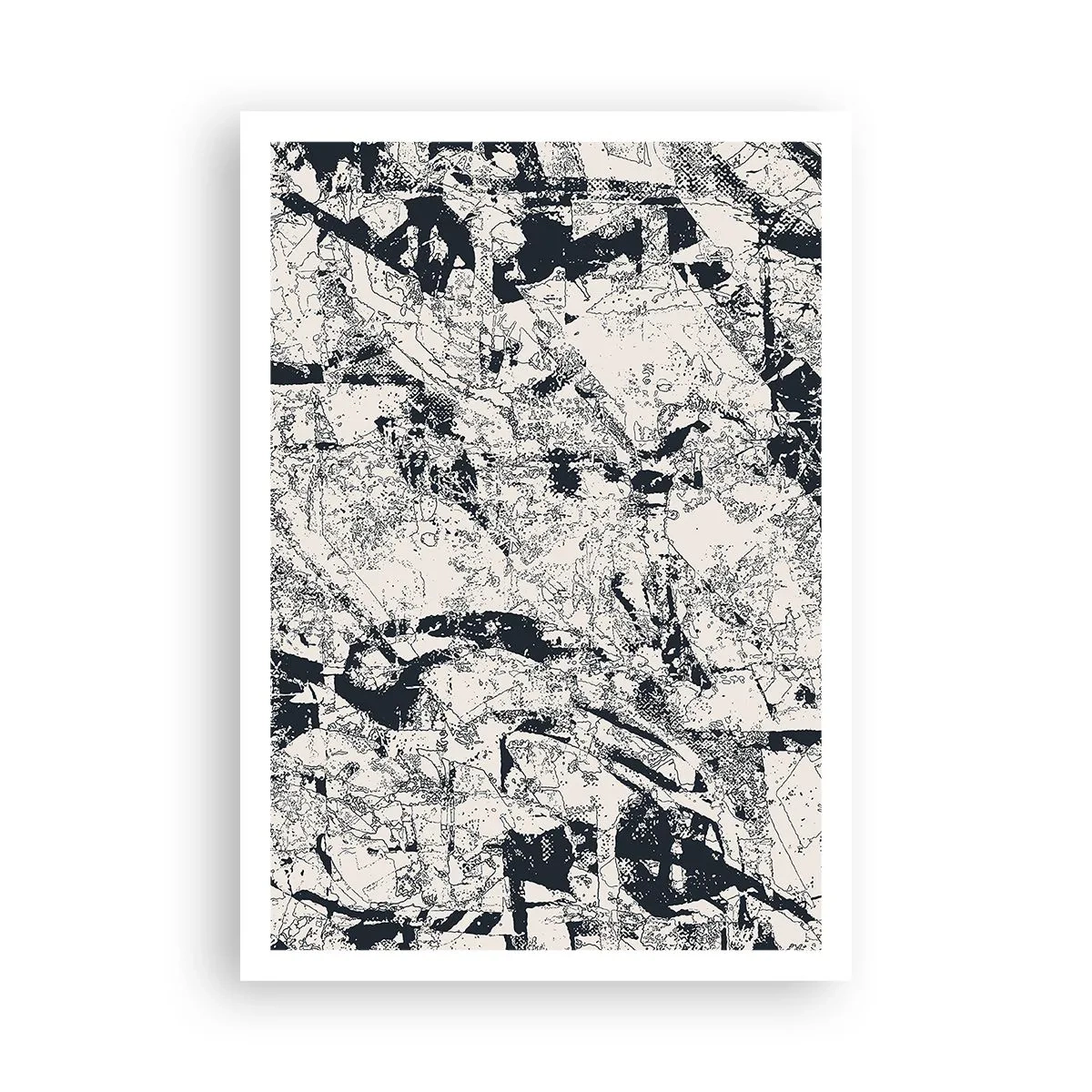 Affisch - Motsatsernas interpenetration - 70x100 cm