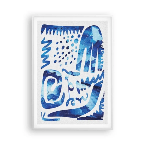 Affisch i vit ram - Tillbaka till rötterna - 70x100 cm