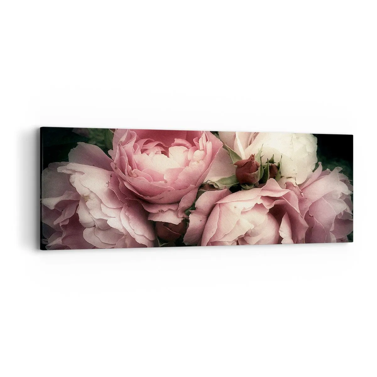 Canvastavla - Bild på duk - Belle epoque charm - 90x30 cm