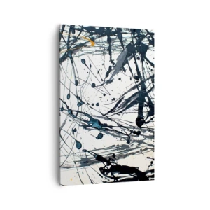 Canvastavla - Bild på duk - Med eller utan någon mening? - 80x120 cm