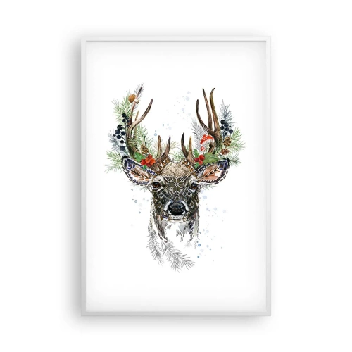 Affisch i vit ram - I högtidskläder - 61x91 cm