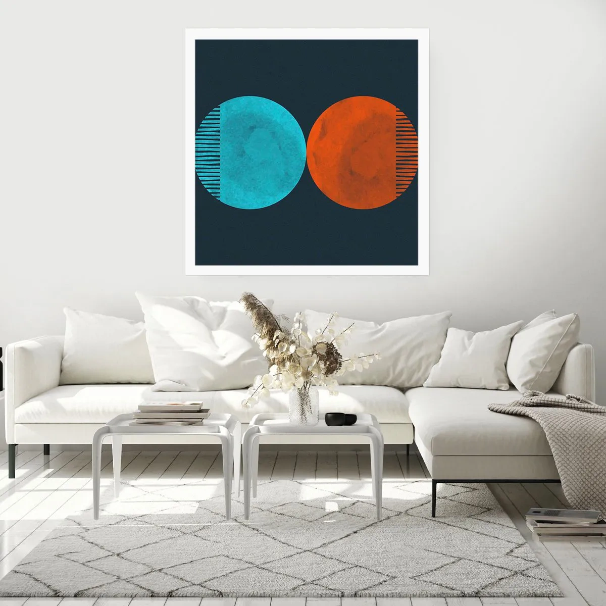 Affisch - Endast geometri? - 60x60 cm