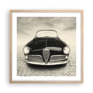 Affisch i ram av ljusek - Hur kan man inte älska mig? - 50x50 cm