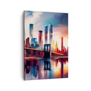 Canvastavla - Bild på duk - Fenomenala New York - 50x70 cm