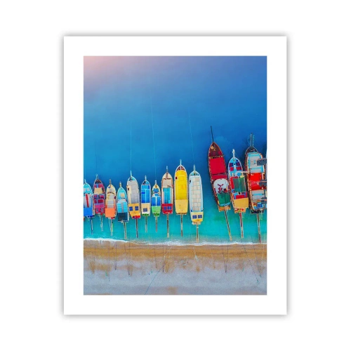 Affisch - Ur fågelperspektivet - 40x50 cm