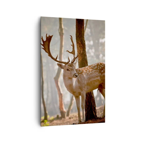 Canvastavla - Bild på duk - Ungdomens ljus - 80x120 cm