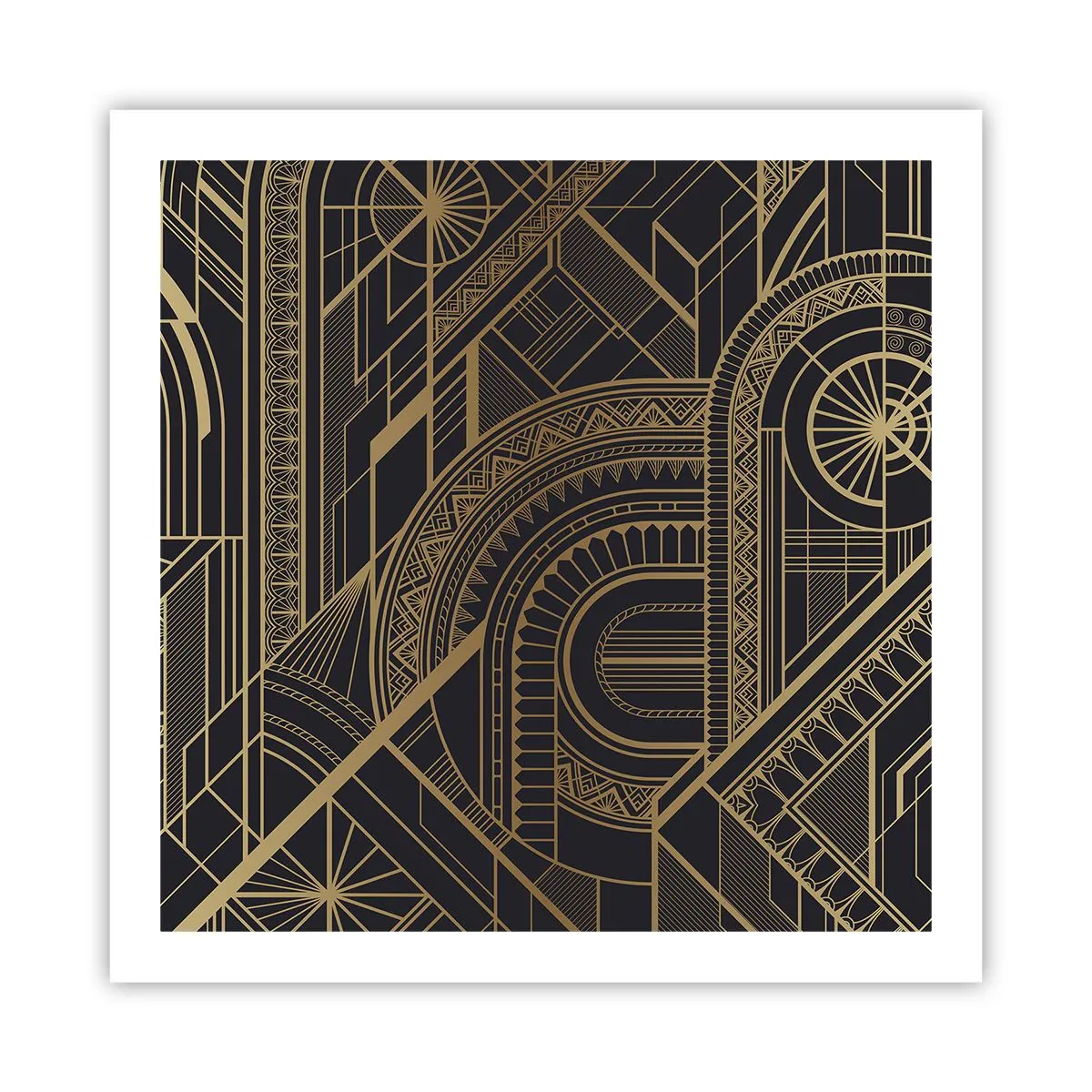 Affisch - Koncept, idéer, planer - 60x60 cm