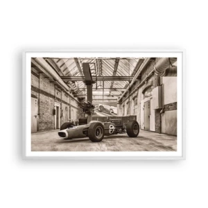 Affisch i vit ram - Segrarens vila - 91x61 cm