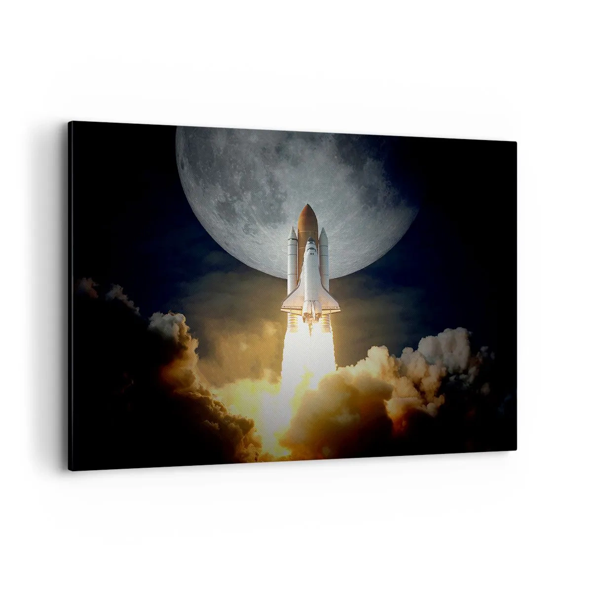 Canvastavla - Bild på duk - Början på ett utomjordiskt äventyr - 100x70 cm